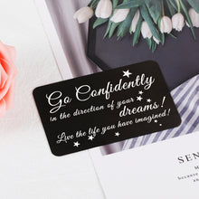 将图片加载到图库查看器,Graduation Wallet Card 2021 Gifts for Him Her Seniors Inspirational Card Inserts Gifts for Women Men High School College Nurses Student Girls Boys Graduates Birthday Well Wishes Cards from Dad Mom BFF