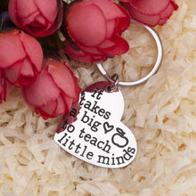 将图片加载到图库查看器,Gifts for Teacher 3PCS Heart Appreciation Keychain for Women Men Birthday Graduation Christmas Thank you Gift for Teacher Gift from Student Teacher End of Year Retirement Gift
