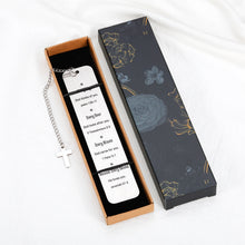 将图片加载到图库查看器,Christian Gifts for Women Men, Inspirational Bible Verse Bookmark for Book Lovers, Christmas Gift for Christian Teens Boy Girl, Religious Faith Jewelry Son Daughter Friends Graduation Baptism Gifts