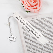 将图片加载到图库查看器,Bookmarks with Chain Inspirational Birthday Happy Retirement Graduation Gifts for Men Women Boss Coworker College Boy Girl Anniversary Wedding Christmas Gifts for Bookworm Husband Boyfriend Book Lover