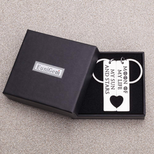 将图片加载到图库查看器,Couple Keychain Gifts for Husband Wife Him Her Puzzle Keychain Set of 2 Key Ring Charm Valentines Day Wedding Anniversary Christmas Gifts (Her One His Only)