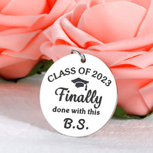 将图片加载到图库查看器,Funny Graduation Keychain Class of 2023 Graduation Gifts for Him Her High School College 2023 Senior Grad Gifts for Grad Boys Girls Son Daughter Friend Nurse PhD Master Graduation Gifts for Women Men