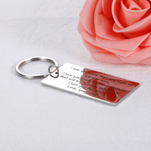 将图片加载到图库查看器,Men Birthday Gift Ideas Christmas Valentines Day Anniversary Keychain Gifts for Him Fiance Husband