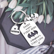 将图片加载到图库查看器,Father Gifts From Daughter Son To Dad Keychain Daddy Birthday Wedding Christmas Gifts for New Father Papa Step Dad to Be Father of Bride Fathers Day Presents from Kids Daughter In Law Goddaughter Wife