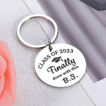 将图片加载到图库查看器,Funny Graduation Keychain Class of 2023 Graduation Gifts for Him Her High School College 2023 Senior Grad Gifts for Grad Boys Girls Son Daughter Friend Nurse PhD Master Graduation Gifts for Women Men