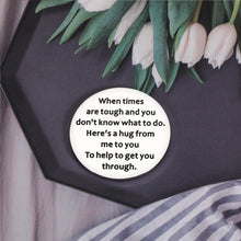 将图片加载到图库查看器,Little Pocket Hug Token Keepsake for Women Men, Long Distance Relationship Gifts for Miss You, Think of You Gift for Friends Family, Inspirational Pick Me Up Isolation Gifts for Teenage Boys Girls