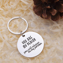 将图片加载到图库查看器,Eunigem Best Friend Gifts Keychain Couple Set Gift for Him Her You are My Person Bestie Gift Keychain, Sisters Gift Keychain, BFF Gift Inspirational Friendship Gift for Women Men Teens Girls Boys