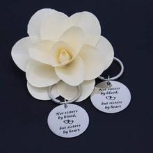 将图片加载到图库查看器,Sister Gifts Keychain from Sister Brithday Gift for Sisters Best Friend Keychain Friendship Pendants for Women Girls A Sister is God's Way of Making Sure We Never Walk Alone Wedding Jewelry for Her