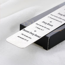 将图片加载到图库查看器,Christian Gifts for Women Men, Inspirational Bible Verse Bookmark for Book Lovers, Christmas Gift for Christian Teens Boy Girl, Religious Faith Jewelry Son Daughter Friends Graduation Baptism Gifts