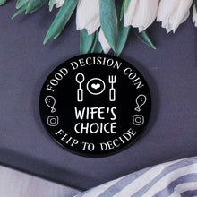将图片加载到图库查看器,Funny Food Decision Coin Gifts for Men Women Valentines Day Gifts for Him Her Husband Anniversary Birthday Gifts from Wife Wedding Gifts for Newlyweds Newly-Married Couple Friends Destiny Flip Coin