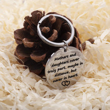 将图片加载到图库查看器,3Pcs Mom Gifts Keychain from Daughter for Mothers Day Gifts for Big Sis Little Sis Mom Matching Heart Pendant Keychain Set for Mom Daughter Family Gift for Christmas Birthday for Women Sister