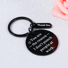 将图片加载到图库查看器,Coworker Leaving Office Gifts for Women Men Colleague Going Away Thank You Keychain Appreciation Gift for Her Him Leader Mentor Coworkers Christmas Birthday Boss Day Retirement Farewell Promotion Gift