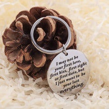 将图片加载到图库查看器,Couples Keychains Set Gifts for Boyfriend Girlfriend 2pcs I Love You More Best Wedding Anniversary Christmas Birthday Gift for Her Him Hubby Wifey Friend Couple Key Ring Jewelry Charm Pendant