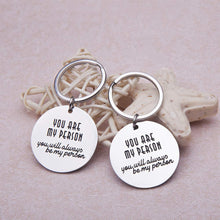 将图片加载到图库查看器,Eunigem Best Friend Gifts Keychain Couple Set Gift for Him Her You are My Person Bestie Gift Keychain, Sisters Gift Keychain, BFF Gift Inspirational Friendship Gift for Women Men Teens Girls Boys