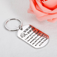 将图片加载到图库查看器,To My Love Keychain Gifts for Him Her Anniversary Valentines Gifts for Women Men I Love You Gifts for Husband Wife Birthday Gifts from Girlfriend Fiance Wedding Day Engagement Couple Bride Groom Charm
