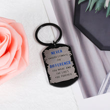 将图片加载到图库查看器,Teacher Employee Appreciation Gifts Inspirational Quotes Keychain for Women Men Office Coworker Boss Day Thank You Leaving Retirement Gift for Coach Friends Birthday Charm Farewell Christmas Presents