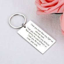 将图片加载到图库查看器,Men Birthday Gift Ideas Christmas Valentines Day Anniversary Keychain Gifts for Him Fiance Husband