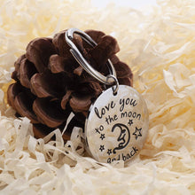将图片加载到图库查看器,Mother Keychain Mothers Day Gift for Mom from Daughter Son I Love You to The Moon and Back Couples Gifts for Girlfriend Boyfriend Wife Husband Wedding Anniversary Personalized Jewelry for Her Him
