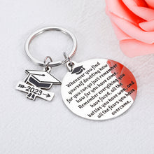 将图片加载到图库查看器,Inspirational Graduation Keychain Class of 2023 Gifts for Her Him Senior High School Graduates College Presents for PhD Master Degree Medical Nursing School Students Gifts for Boys Girls Son Daughter