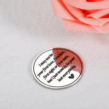 将图片加载到图库查看器,I May Not Be Your First Love Gifts for Men Women Pocket Hug Token Valentines Gifts for Him Her Husband Boyfriend Anniversary Birthday Miss You Gifts for Bride Fiance Engagement Wedding Deployment