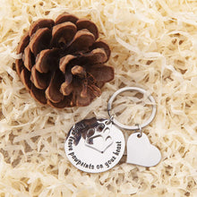 将图片加载到图库查看器,Pet Memorial Keychain for Dog Loss of Pet Gift Dogs Leave Paw Prints on Your Heart Pet Remembrance Sympathy Keepsake Grief Personalized dog Keyring Gifts for Him Her Animal Lover Gift