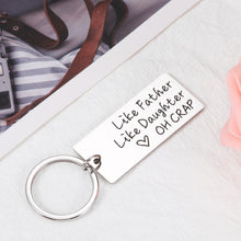 将图片加载到图库查看器,Witty Gifts for Men Dad from Daughter, Father's Day Birthday Gifts for Father Dad, Funny Keychain Daughter to Father Gifts, Gag Gifts for Father Daddy to Be New Dad, Like Father Like Daughter Keyring