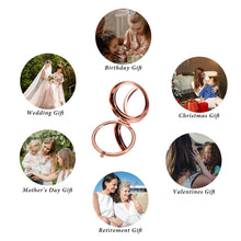 将图片加载到图库查看器,EuniGem Mom Birthday Gifts for Mother of The Bride Wedding Day Rose Gold Compact Mirror Mother Daughter Gift Ideas for Mother’s Day Graduation Housewarming Gifts for Retirement Leaving Mommy