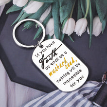 将图片加载到图库查看器,Christian Gifts for Women Men Inspirational Presents Keychain for Her Him Friends Religious Jewelry Bible Verse Gifts for Teens Girls Boys Daughter Son Christmas Graduation Gifts from Mom Dad Grandma