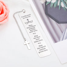 将图片加载到图库查看器,Baptism Gifts for Girls Boys Christian Confirmation Gifts for Women Men Inspirational Bible Verses Bookmark for Son Daughter Godson Christmas Birthday Easter Catholic Confirmation Gift for Him Her