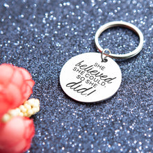 将图片加载到图库查看器,Eunigem Graduation Keychain 2021 Inspirational Gifts for Women Keychain Charm She Believed She Could So She Did Key Ring Pendant for Best Friend Her Girl Women Teen Girls Teachers