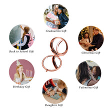 将图片加载到图库查看器,Class of 2023 Graduation Gift for Daughter, Inspirational Graduation Gifts for College High School Graduating Daughter PhD Master Degree Grad Gifts Girls Senior Night Keepsake Rose Gold Compact Mirror