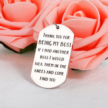 将图片加载到图库查看器,Funny Gifts for Boss Men Women Keychain Boss Day Birthday Appreciation Gifts for Leader Mentor Supervisor Office Thank You Leaving Going Away Retirement Christmas Presents from Coworkers Employee