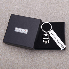将图片加载到图库查看器,I Love You 3000 Keychain for Boyfriend Girlfriend Iron Man Gift for Dad Comic Movie Inspired Gift Avengers Endgame Avengers Fan Gift Tony Stark Gift Couples Keychain for Husband Wife Birthday