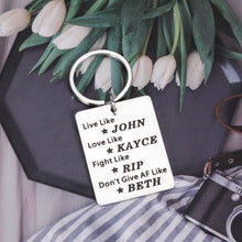 将图片加载到图库查看器,Yellowstone National Park TV Show Merchandise Inspirational Keychain Gifts Souvenir for Him Her Yellowstone Lovers Fans Friends BFF Son Daughter Boyfriend Girlfriend Birthday Valentines Day Keyring