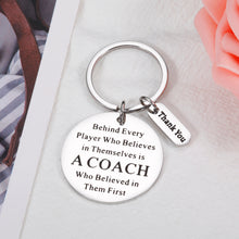 将图片加载到图库查看器,Coach Keychain Gift for Men Women Appreciation Gift for Basketball Football Coach Trainer Captain Birthday Christmas Present for Cheerleader Soccer Bowling Sport Coaches Thank You Retirement Keyring