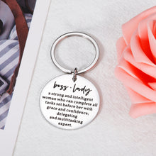 将图片加载到图库查看器,Boss Lady Gifts for Women, Boss Lady Office Decor, Boss Lady Definition Key Holder, Boss Day Gifts for Female Bosses, Office Key Chain for Women Boss Birthday Appreciation Gifts from Team Coworker