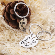 将图片加载到图库查看器,3Pcs Mom Gifts Keychain from Daughter for Mothers Day Gifts for Big Sis Little Sis Mom Matching Heart Pendant Keychain Set for Mom Daughter Family Gift for Christmas Birthday for Women Sister