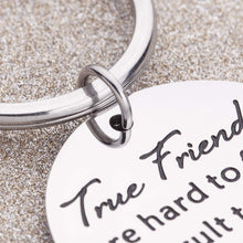 将图片加载到图库查看器,Best Friend Keychain for Teen Girls Her ,Friendship for Women Men, Long Distance Relationships Brithday Graduation Sister True Friends Keyring Jewerly