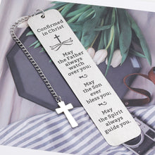 将图片加载到图库查看器,Baptism Gifts for Girls Boys Christian Confirmation Gifts for Women Men Inspirational Bible Verses Bookmark for Son Daughter Godson Christmas Birthday Easter Catholic Confirmation Gift for Him Her