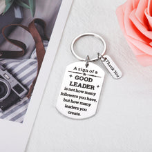 将图片加载到图库查看器,Leader Boss Appreciation Gifts Keychain for Men Women Office Boss Day Leaving Thank You Gifts for Supervisor Mentor PM Coach Birthday Retirement Going Away Christmas Presents for Manager Boss Lady