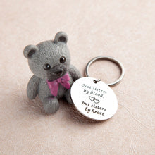 将图片加载到图库查看器,Sister Gifts Keychain from Sister Brithday Gift for Sisters Best Friend Keychain Friendship Pendants for Women Girls A Sister is God's Way of Making Sure We Never Walk Alone Wedding Jewelry for Her