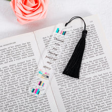 将图片加载到图库查看器,Thank You Gifts for Women Men Christmas Appreciation Gifts for Her Him Son Daughter Back to School Graduation Keepsake for Teacher Friends Teens Birthday Coworker Leaving Going Away Present Bookmark
