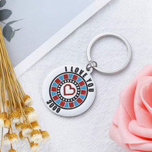 将图片加载到图库查看器,I Love You 3000 Keychain for Boyfriend Men Women Dad Cute Marvel Keychains Avenger Fans Gifts for Daughter Son Husband Wife Girlfriend Couple Anniversary Birthday Valentine's Day Key Chain