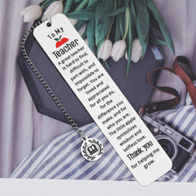 将图片加载到图库查看器,Teacher Gifts Bookmark for Women Men Book Lovers Teacher Appreciation Gifts for Best Teacher Thank You Gifts Teacher Graduation Birthday Christmas Valentines Gifts Bulk for Teachers Day from Students