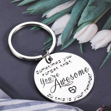 将图片加载到图库查看器,Inspirational Gifts for Women Men Keychain Birthday Gifts for Boyfriend Dad Mom Her Him Thank You Gifts for Being Awesome Coworkers Friends Boss Graduation Presents for Daughter Son Thanksgiving Day