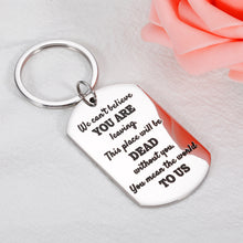 将图片加载到图库查看器,Coworker Leaving Gifts for Women Funny Keychain Colleague Going Away for New Job Gift Office Men Friends Promotion Present for Departing Coworkers Boss Leader Mentor Retirement Farewell Charm