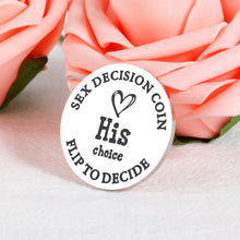 将图片加载到图库查看器,Funny Valentines Day Gifts for Men Women I Love You Gifts for Him Her Anniversary Birthday Present for Husband Boyfriend Wife Girlfriend Wedding Engagement Pocket Love Token Double-sided Decision Coin