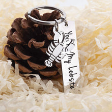 将图片加载到图库查看器,Couples Gifts Keychain for Boyfriend Girlfriend You’re My Lobster Cool TV Props Friends Wedding Valentine’s Anniversary Brithday Huaband Wife Romantic Keyring Jewelry for Him Her