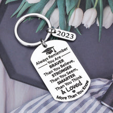将图片加载到图库查看器,2023 Graduation Gifts for Him College Graduation Gifts for Her Senior High School Gifts for Son Daughter Best Friends Nursing Law School PhD Masters Degree Kindergarten Preschool Graduation Keychain