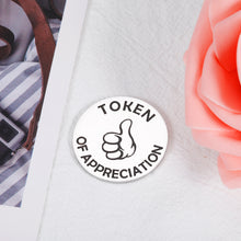 将图片加载到图库查看器,Teacher Coach Appreciation Thank You Gifts for Boss Leader Inspirational Token Charm for Volunteer Coworkers Going Away Leaving from Staff Team Holiday Goodbye Gifts for Nurses Office Women Men
